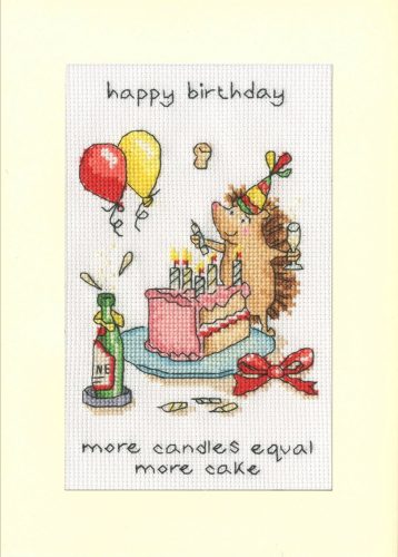 XGC62 Greeting Card - More Candles 10x16 cm