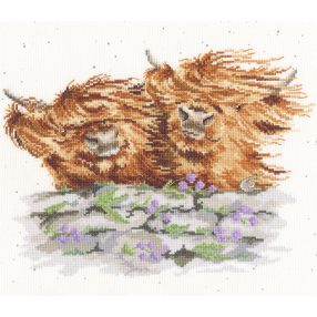 XHD142 Hannah Dale - Blown Away 30x26 cm