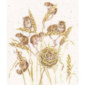 XHD151 Hannah Dale - The Harvesters 28x32 cm