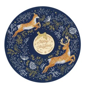 XJS01 Jane Sunner - Woodland Wreath 23 cm