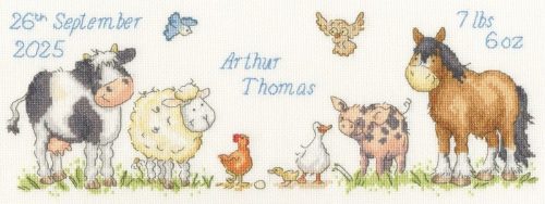 XKG20 Kate Garrett - Farmyard Welcome 38x15 cm