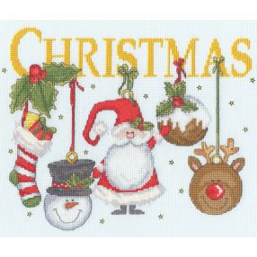 XKTB17 Karen Tye Bentley - It Must Be Christmas 26x22 cm