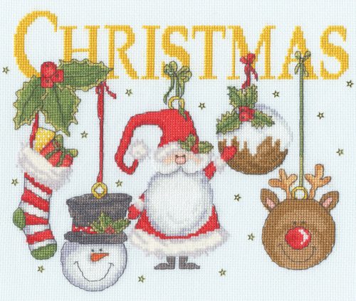 XKTB17 Karen Tye Bentley - It Must Be Christmas 26x22 cm