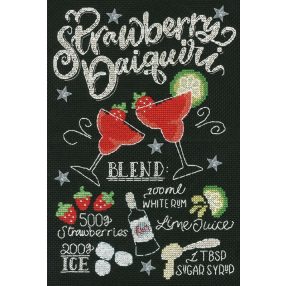 XLJ04 Letters By Julia - Strawberry Daiquiri 18x26 cm