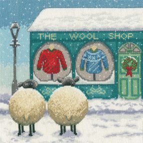 XLP18 Lucy Pittaway - The Wool Shop 26x26 cm