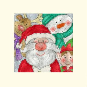 XMAS72 Jenny Barton - Jolly Times 10x10cm