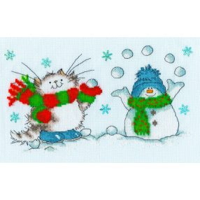   XMS43 Margaret Sherry Collection - It's Snow Fun Without You 22x16 cm
