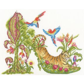 XSK26 Sally King - Walk On The Wild Side 28x22 cm