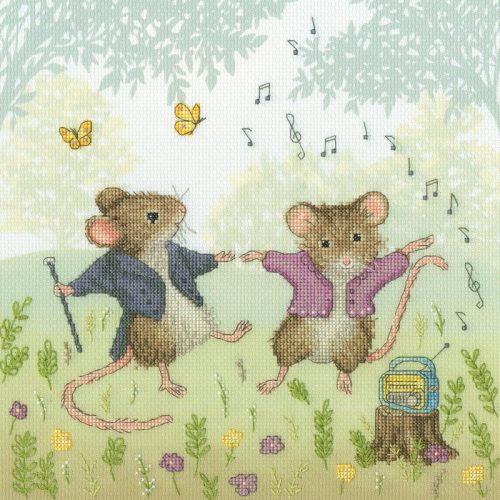 XSS30 Sarah Summers - Woodland Waltz 26x26 cm