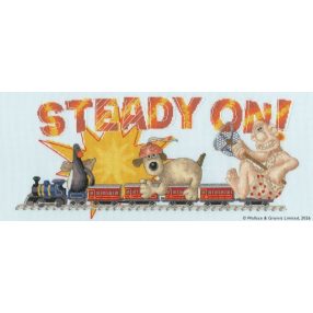XWG05 Wallace & Gromit - Steady On! 38x16 cm
