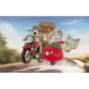 XW06 Wallace & Gromit - Cracking Holidays! 33x21 cm