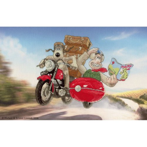 XW06 Wallace & Gromit - Cracking Holidays! 33x21 cm