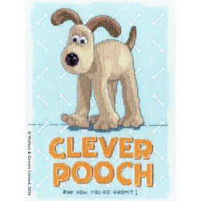 XWG07 Wallace & Gromit - Clever Pooch! 18x24 cm