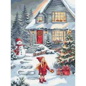 Z10922 A karácsony varázsa 30x40 cm