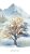 Z10959 Four seasons - Winter tree 20x35 cm