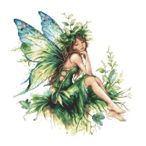 Z10966 Zöld tündér 30x30 cm