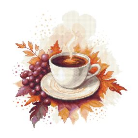 Z11033 Autumn coffee 30x30 cm