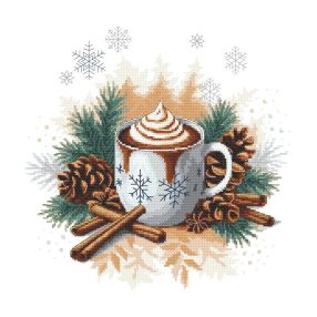 Z11036 Winter chocolate 30x30 cm