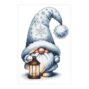 Z11051 Snow gnome 17x25 cm