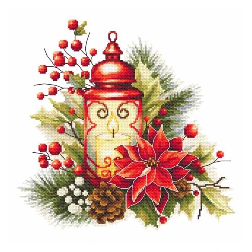 Z11161 Christmas lantern 30x30 cm