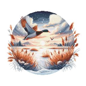 Z11171 Winter flight 40x40 cm