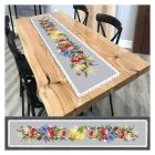 ZU10573 Long fruit table runner 117x21 cm