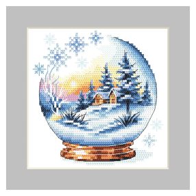 ZU10919 Christmas ball with a view 16x16 cm