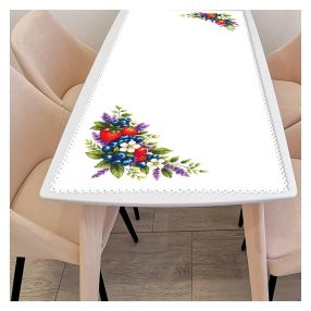   ZU11224 Futó terítő levendulával és gyümölcsökkel 110x45 cm