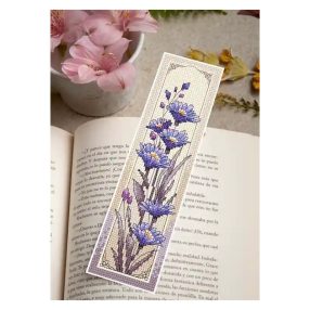 ZU11406 Purple flowers 5x21 cm