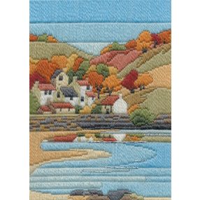 bt-dw14mls07 Tengerparti ősz 24x17 cm