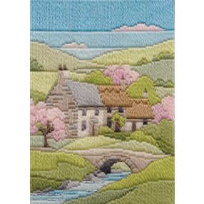 bt-dw14mls09 Tavaszi házikó 24x17 cm
