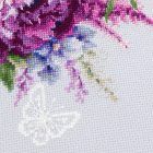 ci-070-004 Purple Silk Peonies 19x27 cm