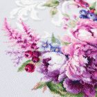 ci-070-004 Purple Silk Peonies 19x27 cm