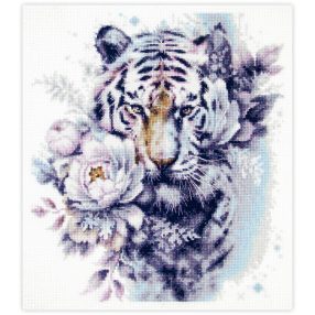 ci-070-014 The White Tiger 24x26 cm