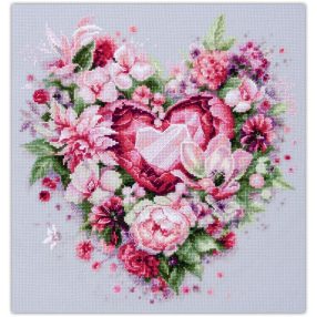 ci-070-015 Blooming Heart 27x28 cm