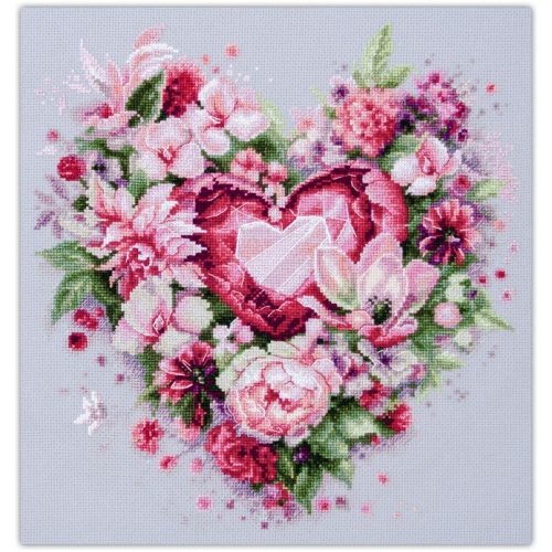 ci-070-015 Blooming Heart 27x28 cm