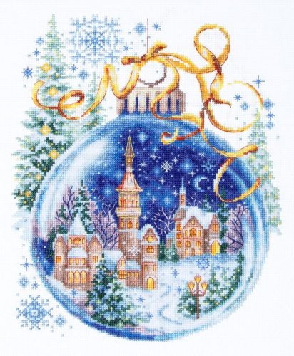 ci-070-037 Christmas Bauble 20x26 cm