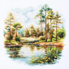 ci-070-039 Forest Lake 26x26 cm