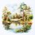 ci-070-039 Forest Lake 26x26 cm