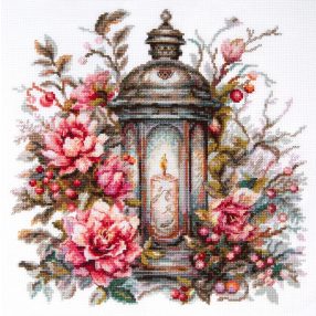 ci-070-044 Virágzó lámpás 26x26 cm