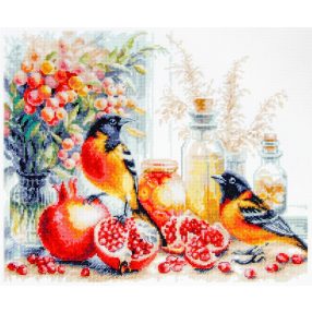 ci-070-049 Pomegranate Breakfast 32x26 cm