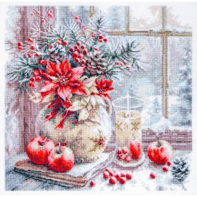 ci-070-050 A Candle Was Burning 27x27 cm