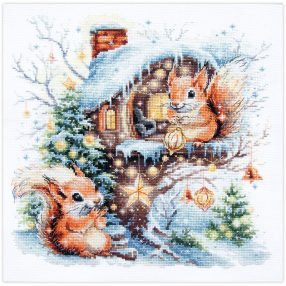 ci-070-052 Happy New Year! 26x26 cm
