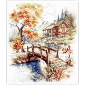 ci-250-069 Autumn in the Mountains 26x30 cm