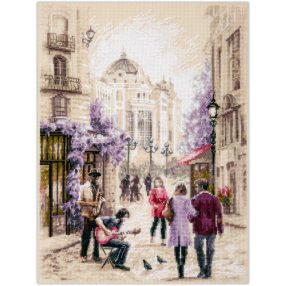 ci-250-332 Utcazenészek 29x38 cm