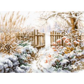 ci-350-742 Winter Yard 27x20 cm