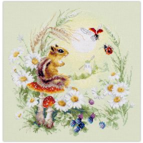 ci-510-353  Meadow Stories - Chipmunk 26x26 cm