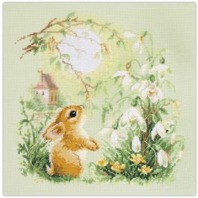 ci-510-355 Meadow Stories - Bunny 26x26 cm