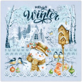 ci-540-701 Hello,Winter! 26x26 cm