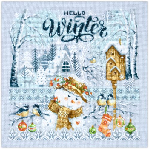 ci-540-701 Hello,Winter! 26x26 cm